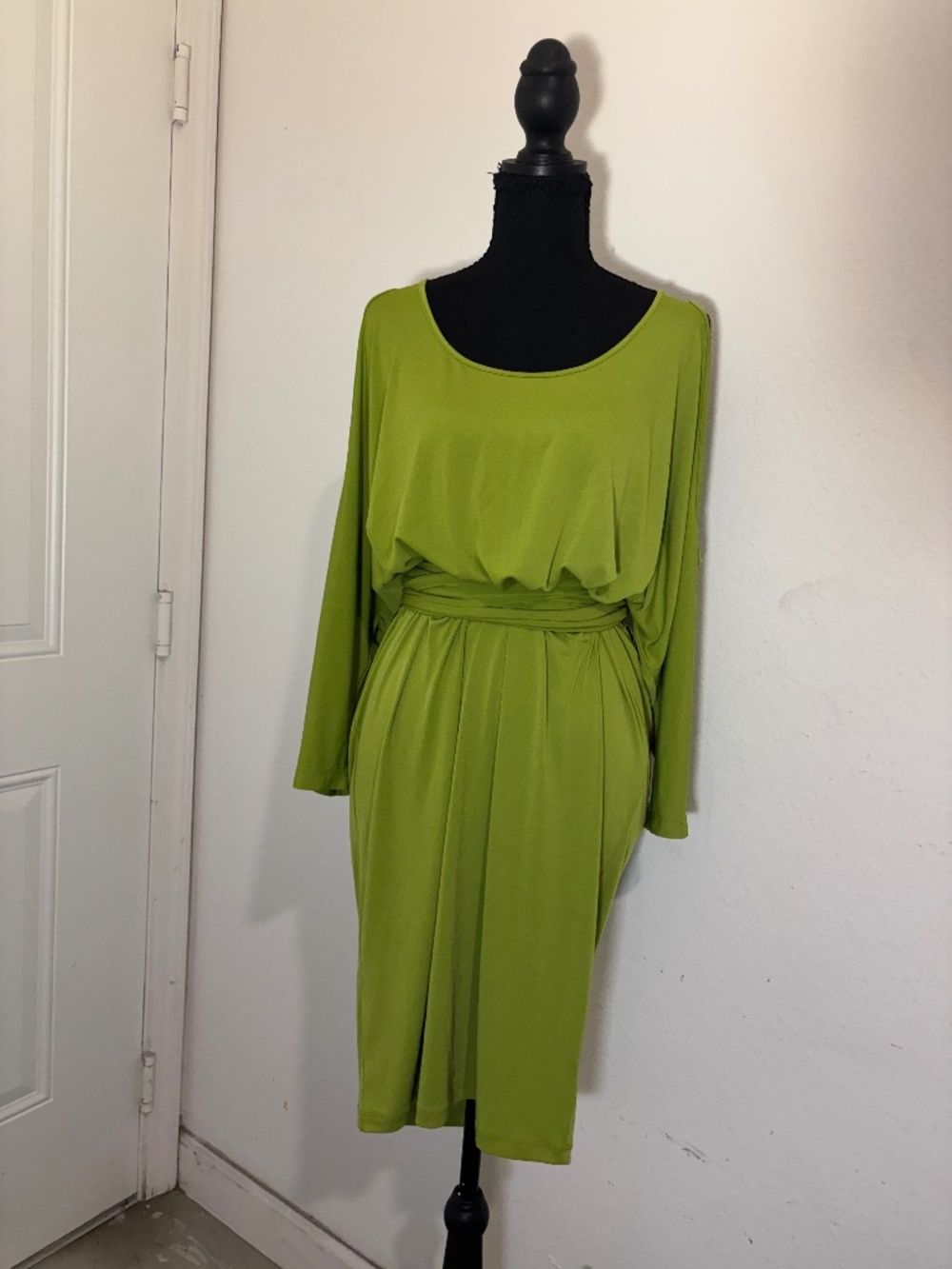 NWT Green Boston Proper Cold Shoulder Dress